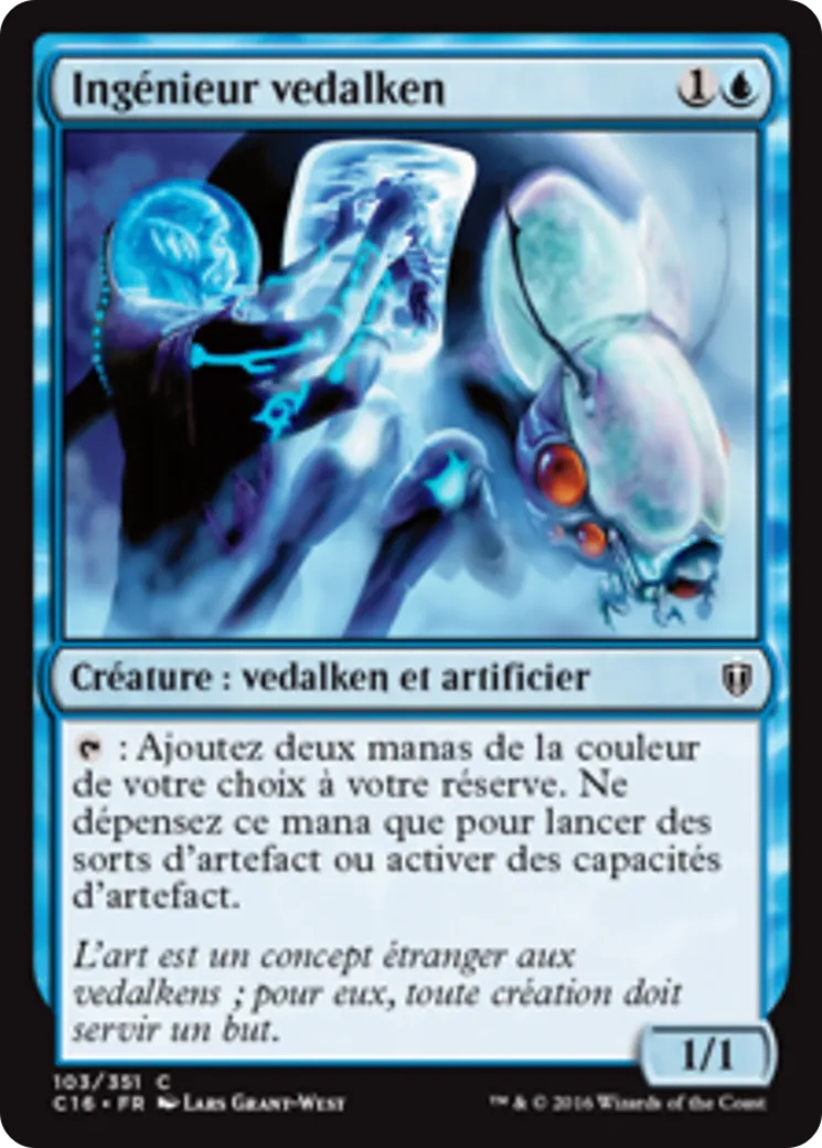 Ingénieur vedalken — Commander 2016 — Magic: The Gathering