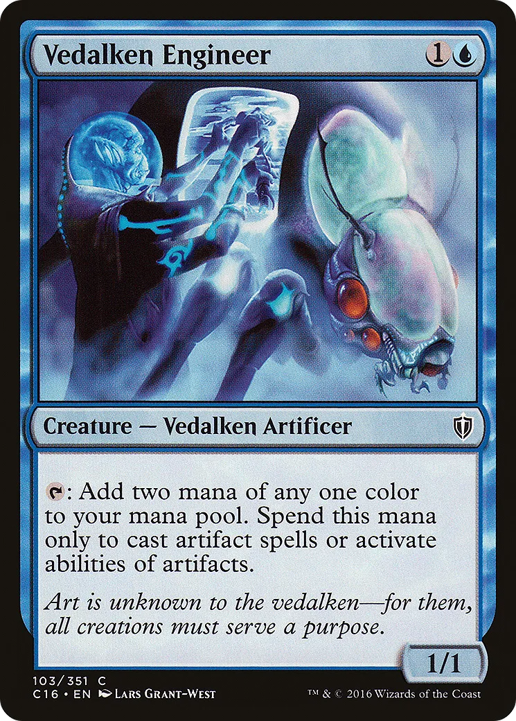 Vedalken Engineer — Commander 2016 — Magic: The Gathering