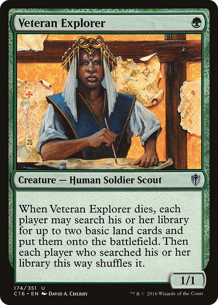 Veteran Explorer — Commander 2016 — Magic: The Gathering
