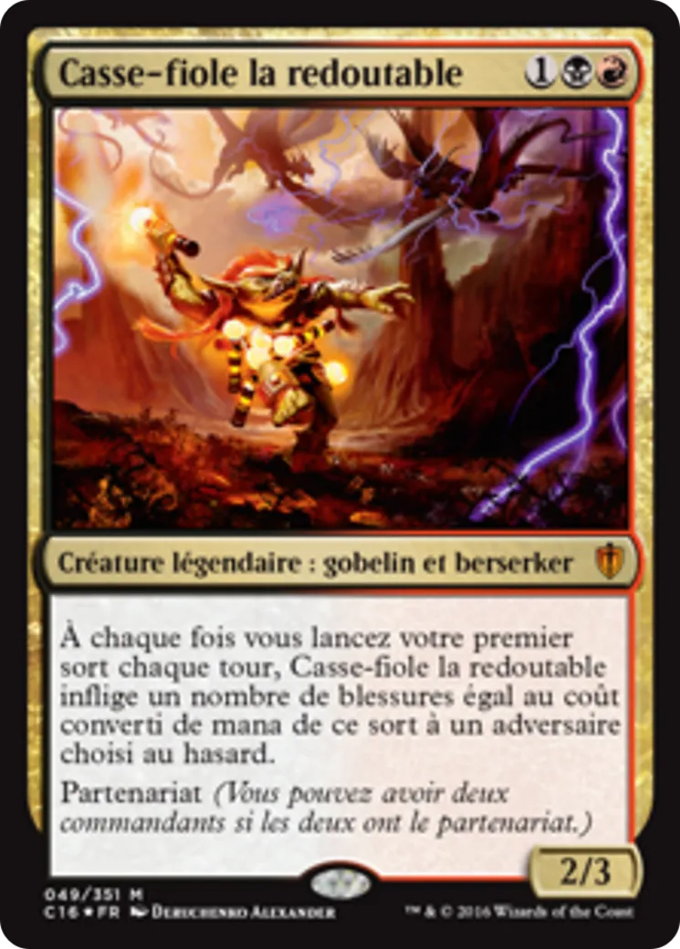 Casse-fiole la redoutable — Commander 2016 — Magic: The Gathering