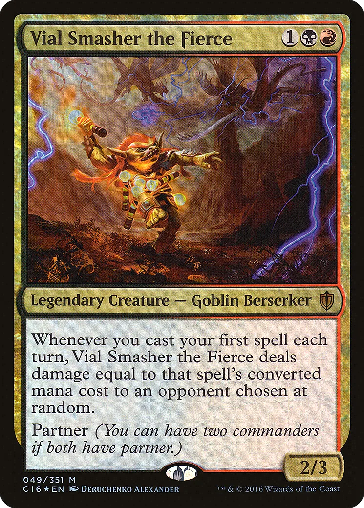 Vial Smasher the Fierce — Commander 2016 — Magic: The Gathering