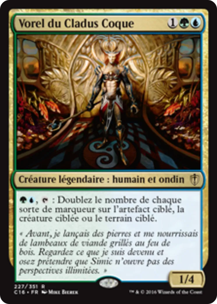 Vorel du Cladus Coque — Commander 2016 — Magic: The Gathering