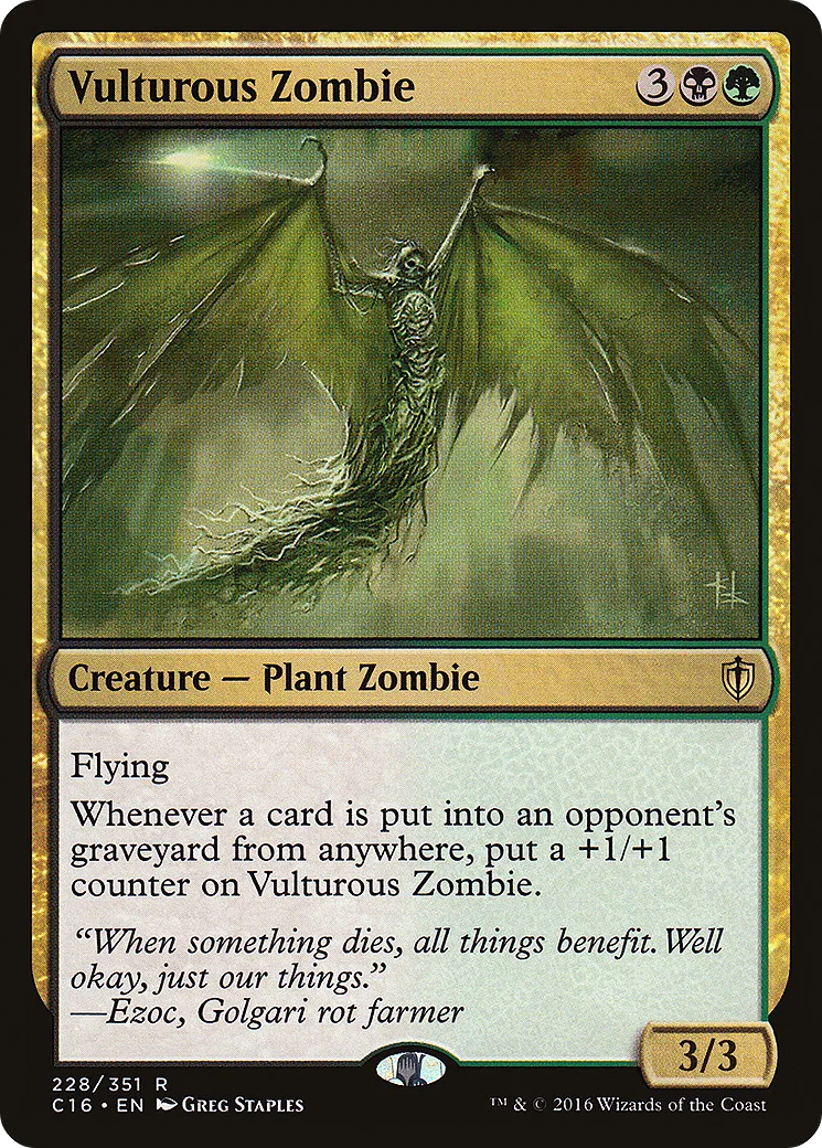 Vulturous Zombie — Commander 2016 — Magic: The Gathering
