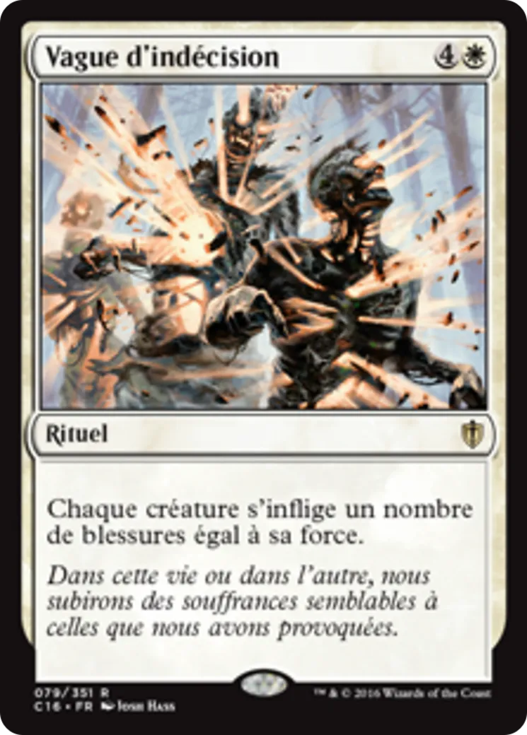 Vague d'indécision — Commander 2016 — Magic: The Gathering
