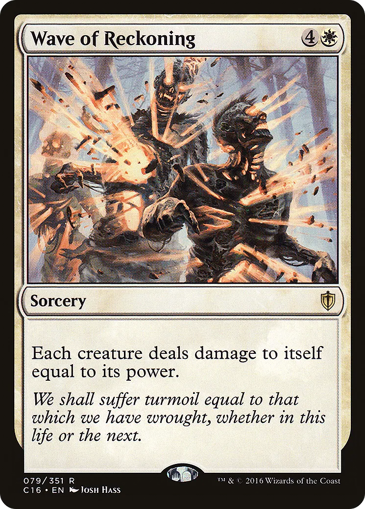 Vague d'indécision — Commander 2016 — Magic: The Gathering