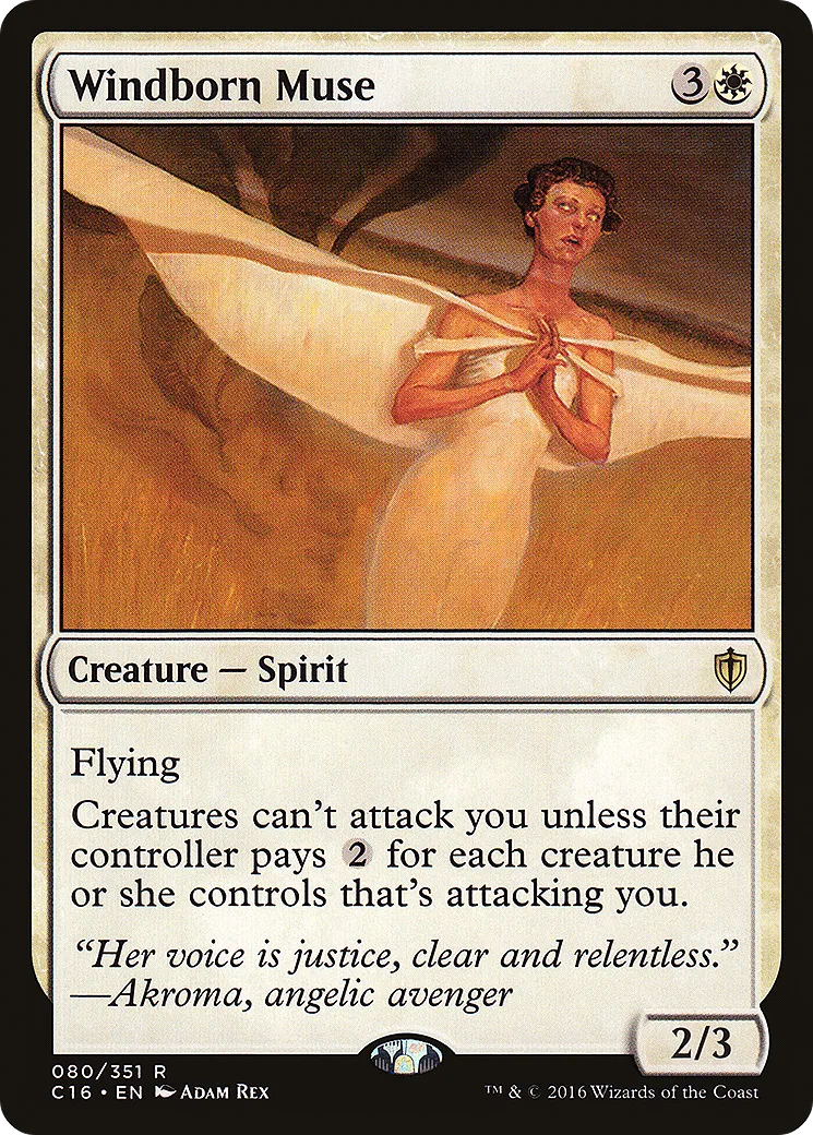 Windborn Muse — Commander 2016 — Magic: The Gathering