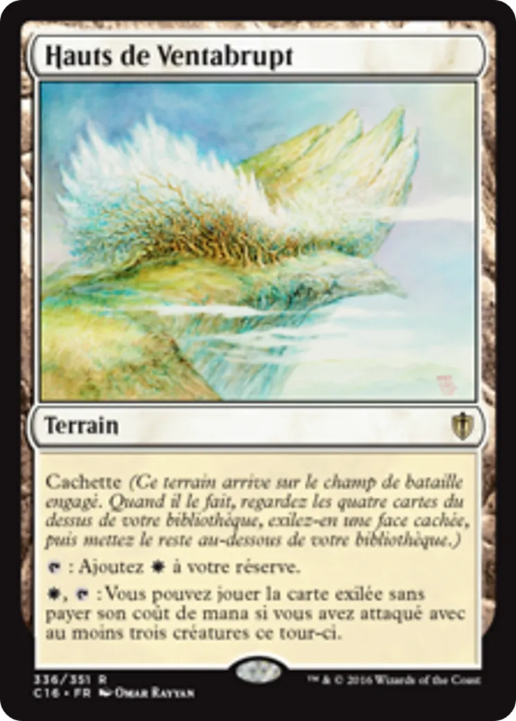Hauts de Ventabrupt — Commander 2016 — Magic: The Gathering