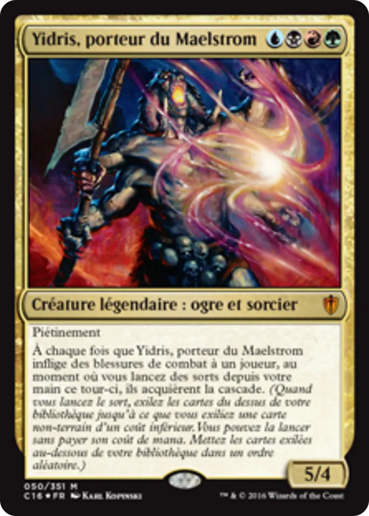 Yidris, porteur du Maelstrom — Commander 2016 — Magic: The Gathering