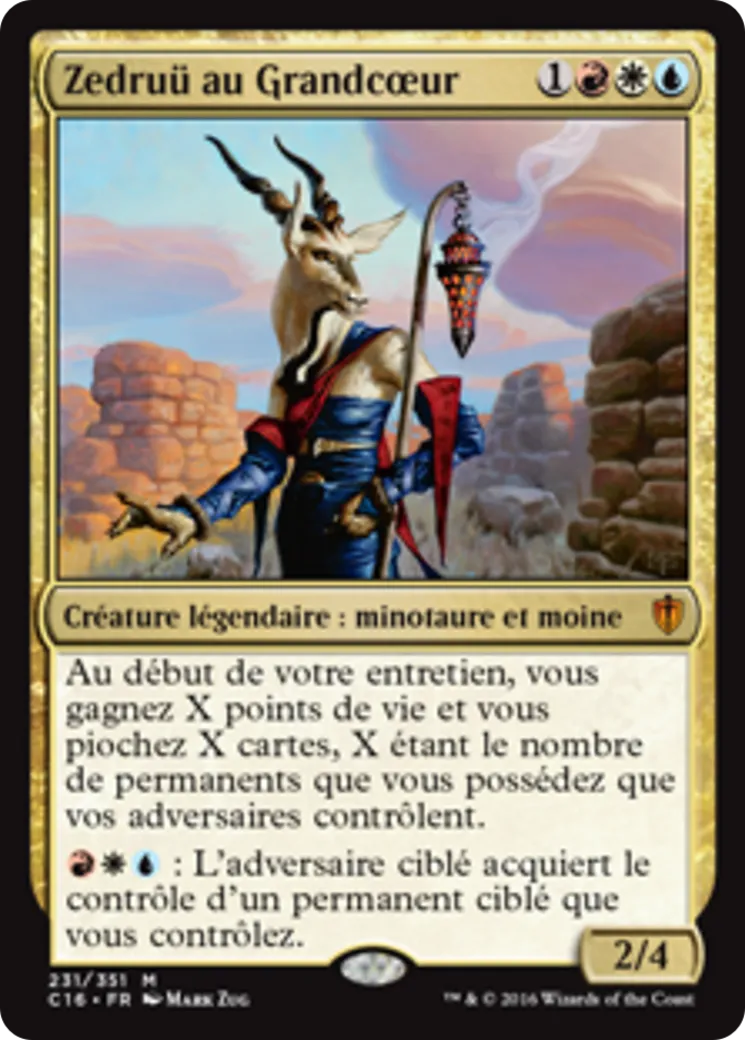 Zedruü au Grandcœur — Commander 2016 — Magic: The Gathering