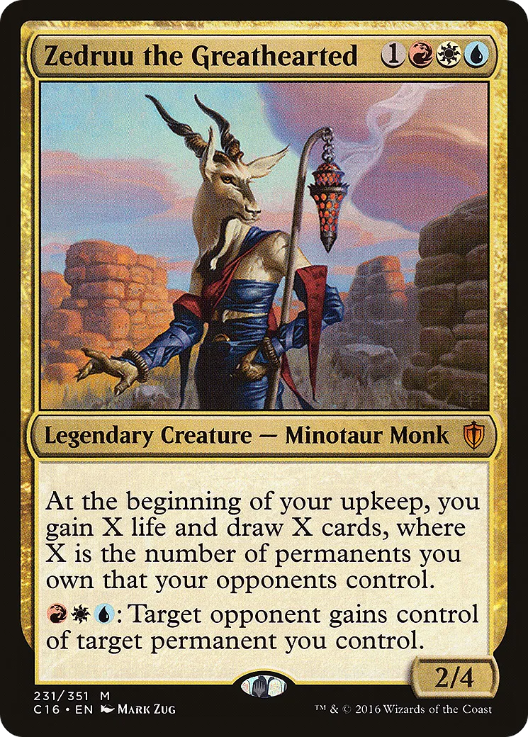 Zedruu the Greathearted — Commander 2016 — Magic: The Gathering