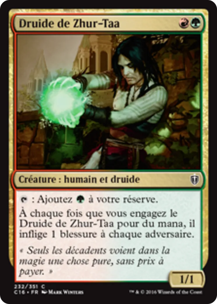 Druide de Zhur-Taa from Commander 2016 - Magic: The Gathering