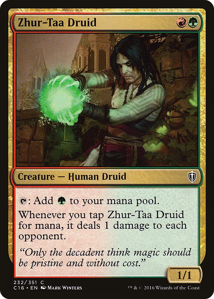 Druide de Zhur-Taa — Commander 2016 — Magic: The Gathering