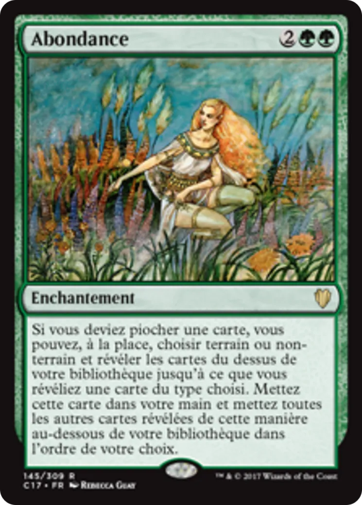 Abondance — Commander 2017 — Magic: The Gathering