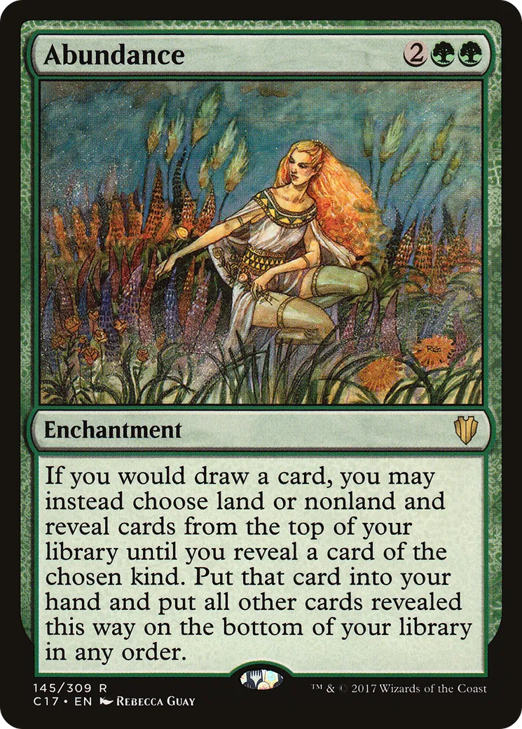 Abundance — Commander 2017 — Magic: The Gathering