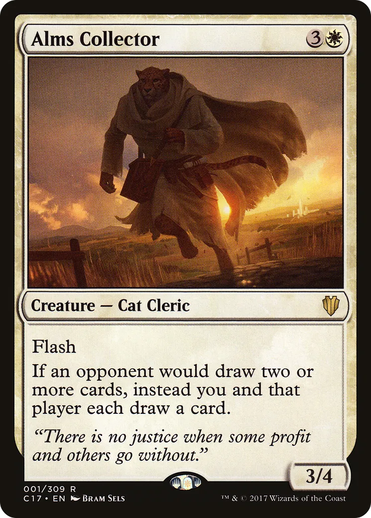 Alms Collector — Commander 2017 — Magic: The Gathering
