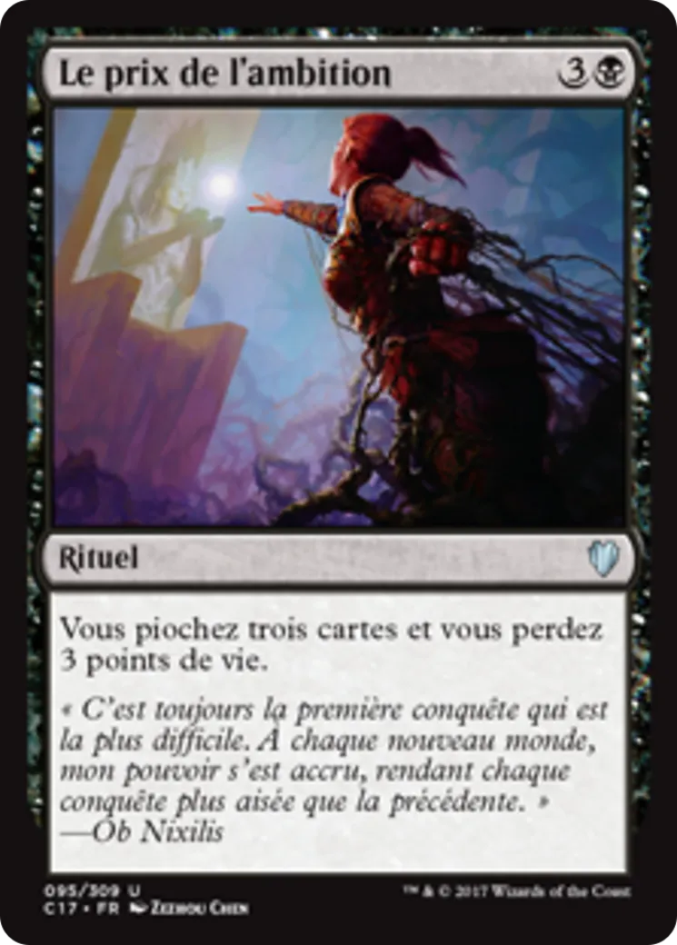 Le prix de l'ambition — Commander 2017 — Magic: The Gathering
