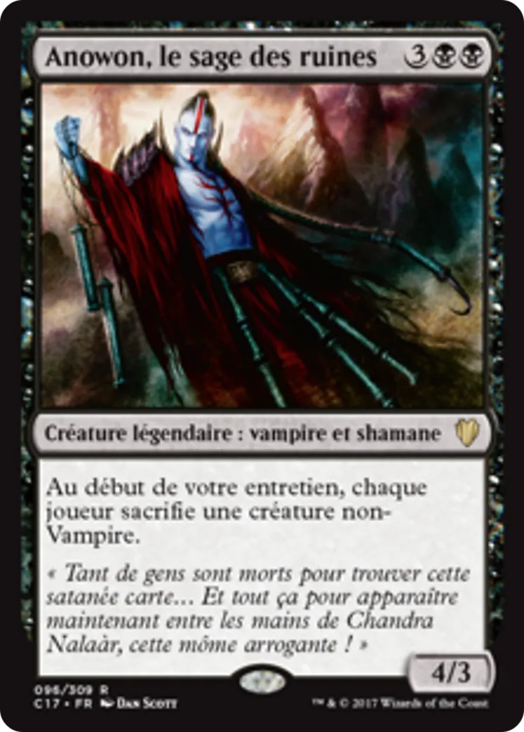 Anowon, le sage des ruines — Commander 2017 — Magic: The Gathering