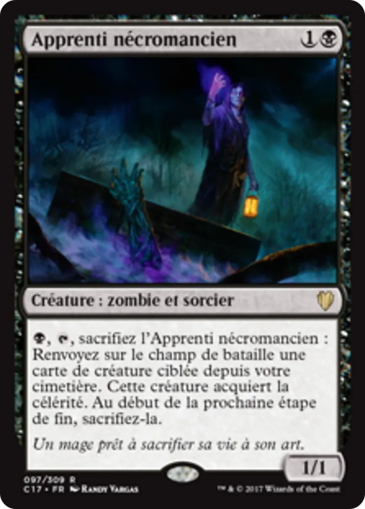 Apprenti nécromancien — Commander 2017 — Magic: The Gathering