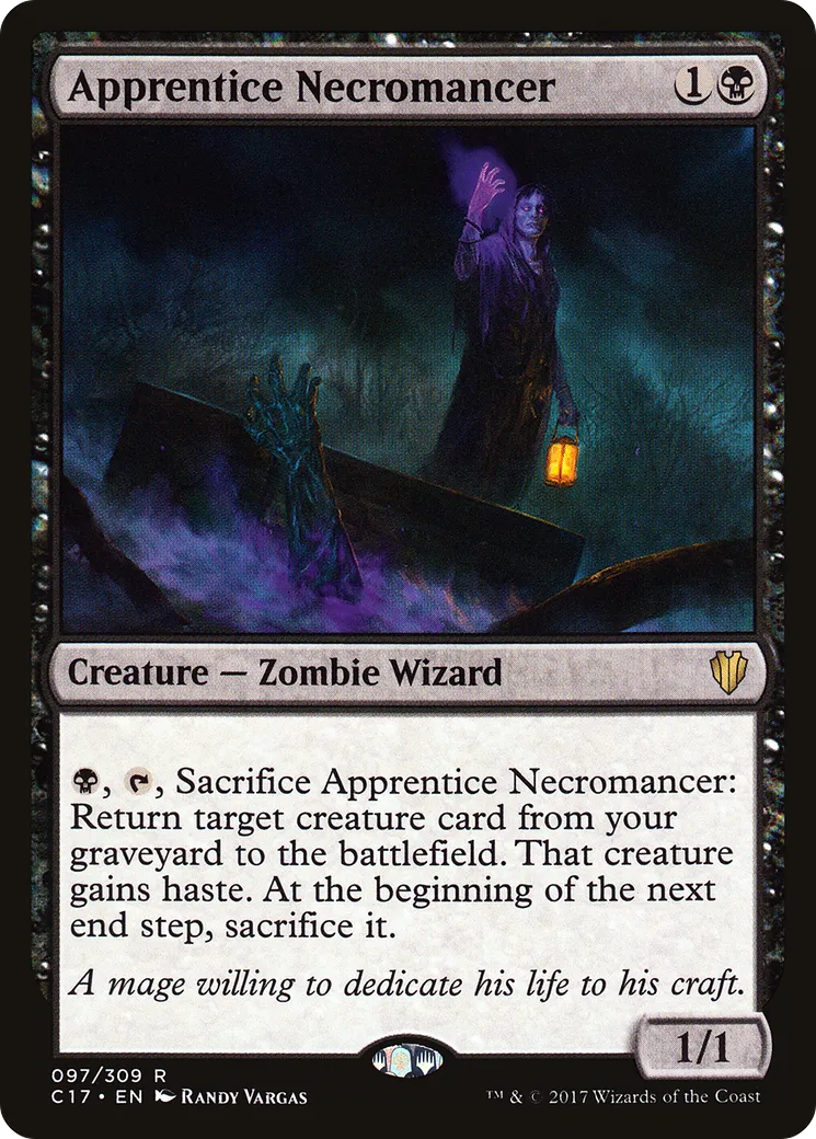 Apprentice Necromancer — Commander 2017 — Magic: The Gathering