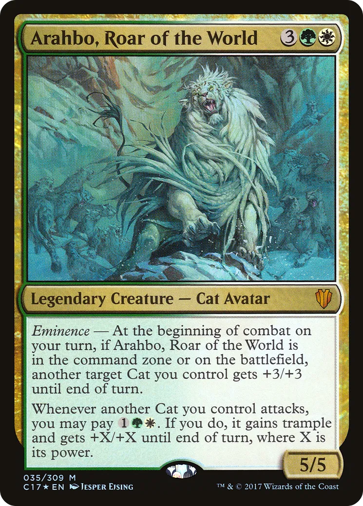 Arahbo, Roar of the World — Commander 2017 — Magic: The Gathering