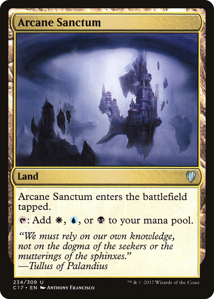 Arcane Sanctum — Commander 2017 — Magic: The Gathering