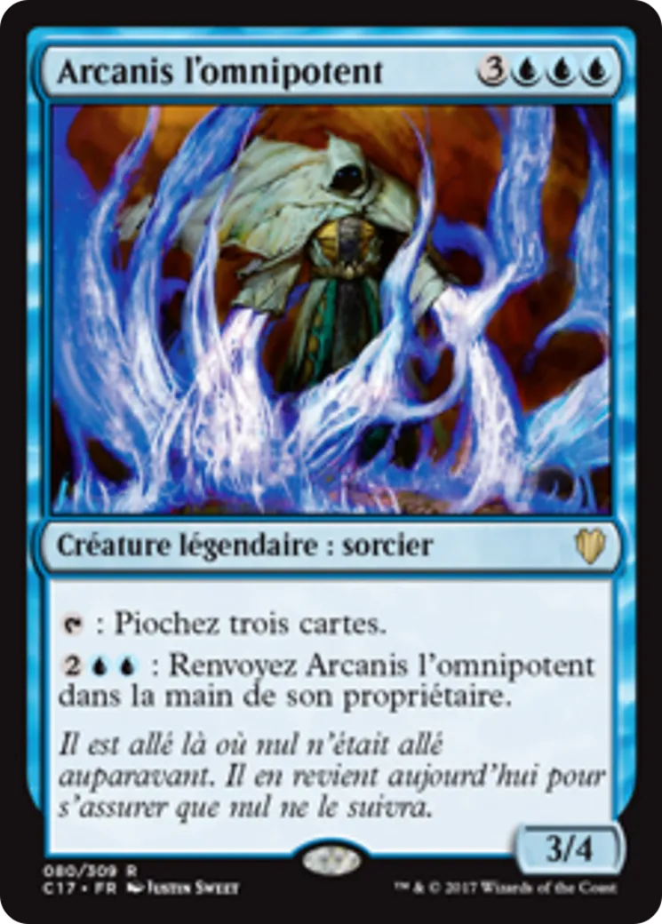 Arcanis l'omnipotent — Commander 2017 — Magic: The Gathering