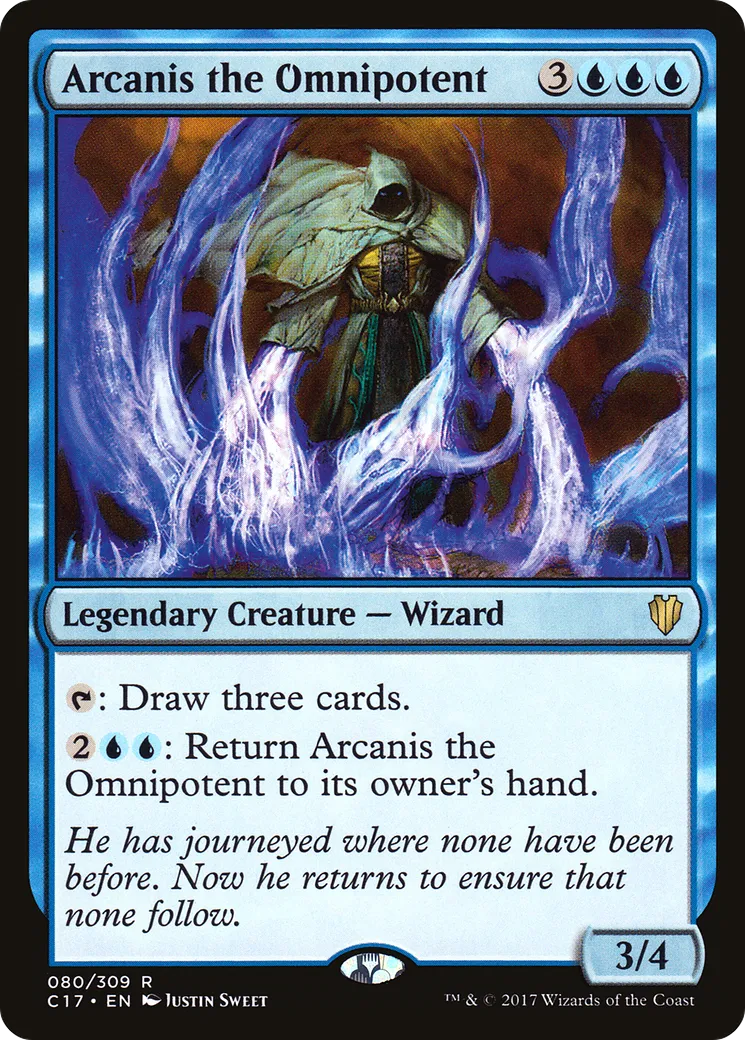 Arcanis the Omnipotent — Commander 2017 — Magic: The Gathering