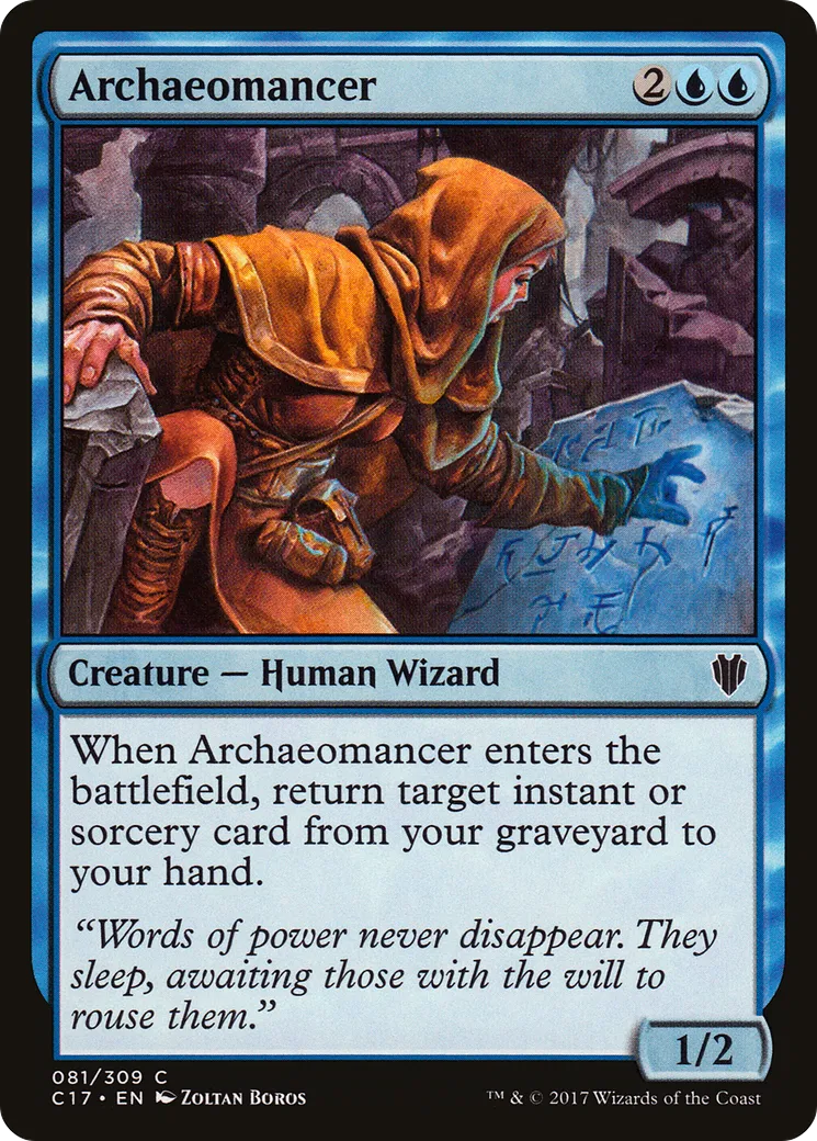 Archaeomancer — Commander 2017 — Magic: The Gathering