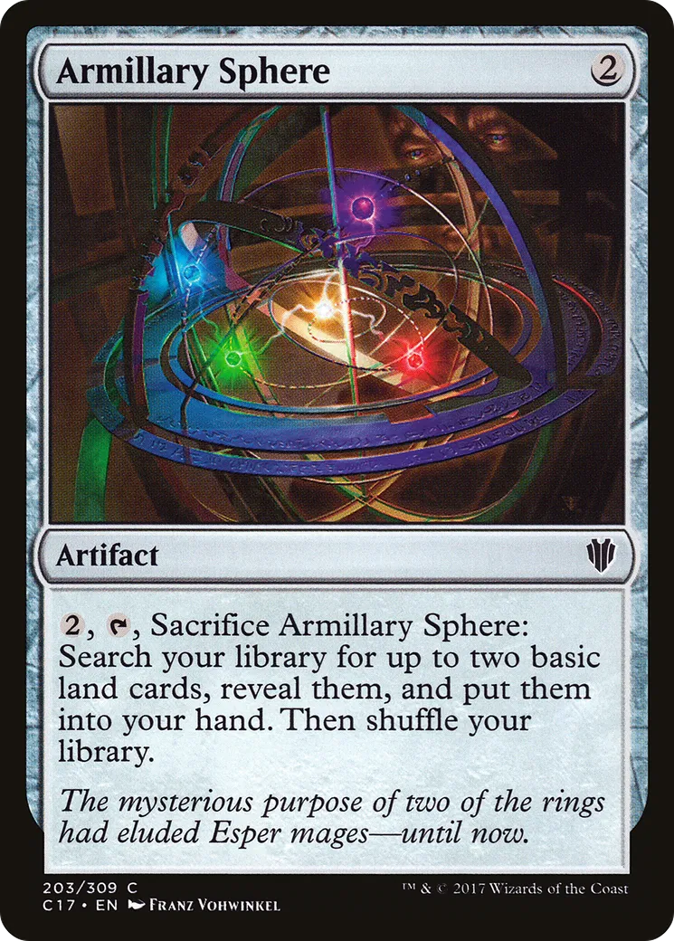 Armillary Sphere — Commander 2017 — Magic: The Gathering