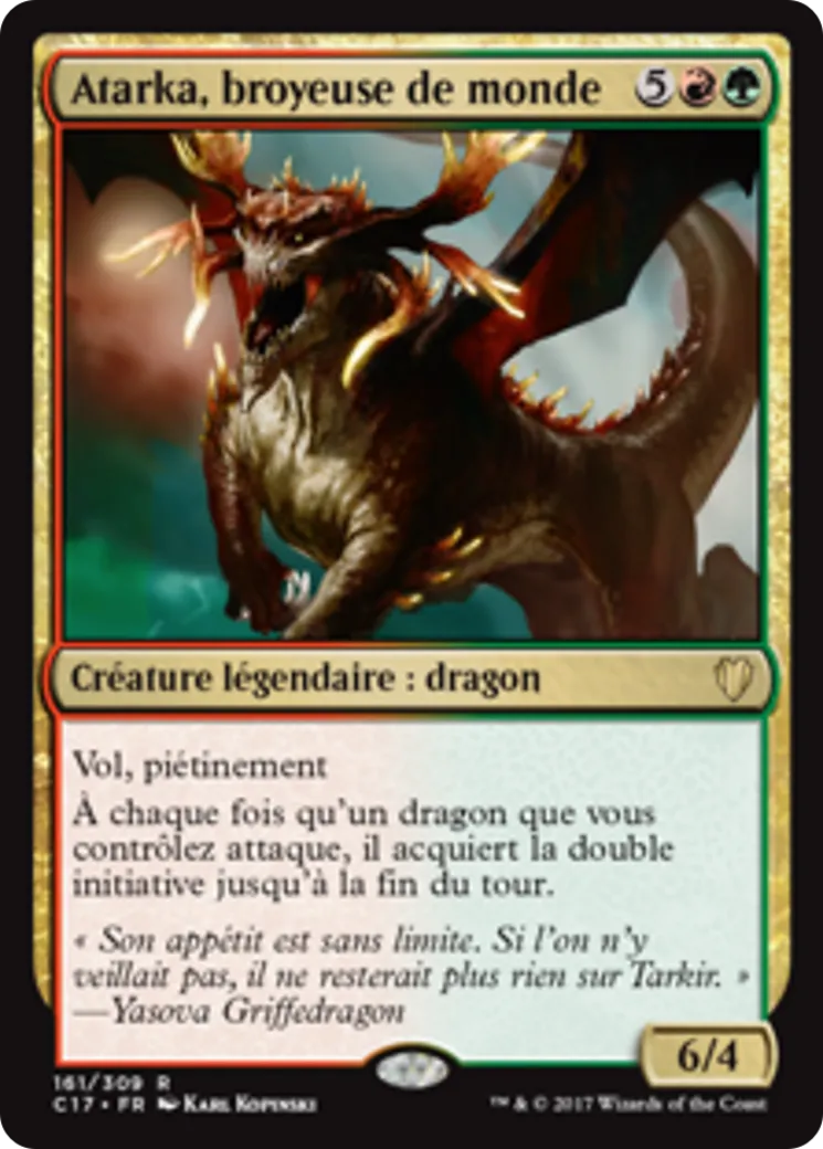 Atarka, broyeuse de monde — Commander 2017 — Magic: The Gathering