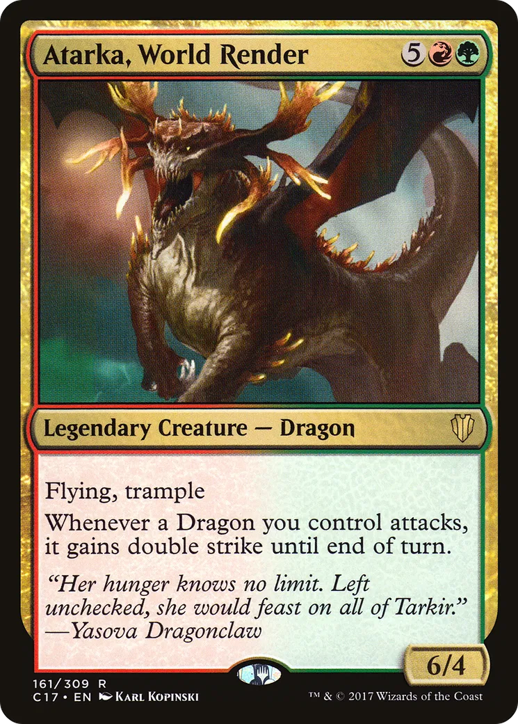 Atarka, broyeuse de monde — Commander 2017 — Magic: The Gathering
