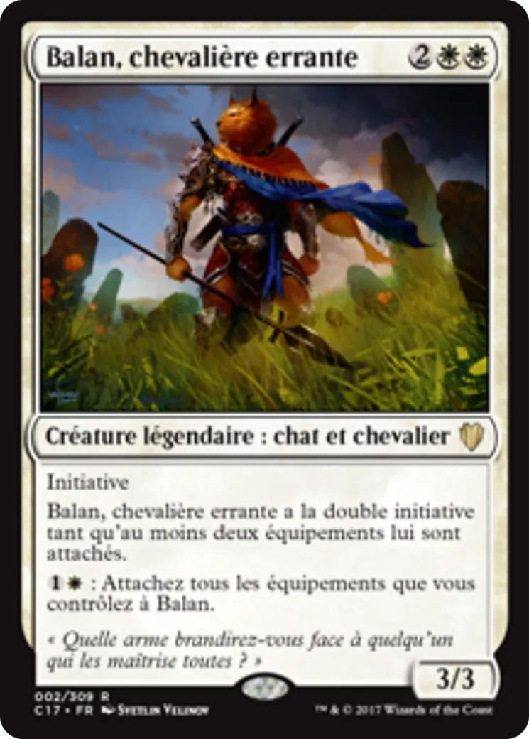 Balan, chevalière errante — Commander 2017 — Magic: The Gathering