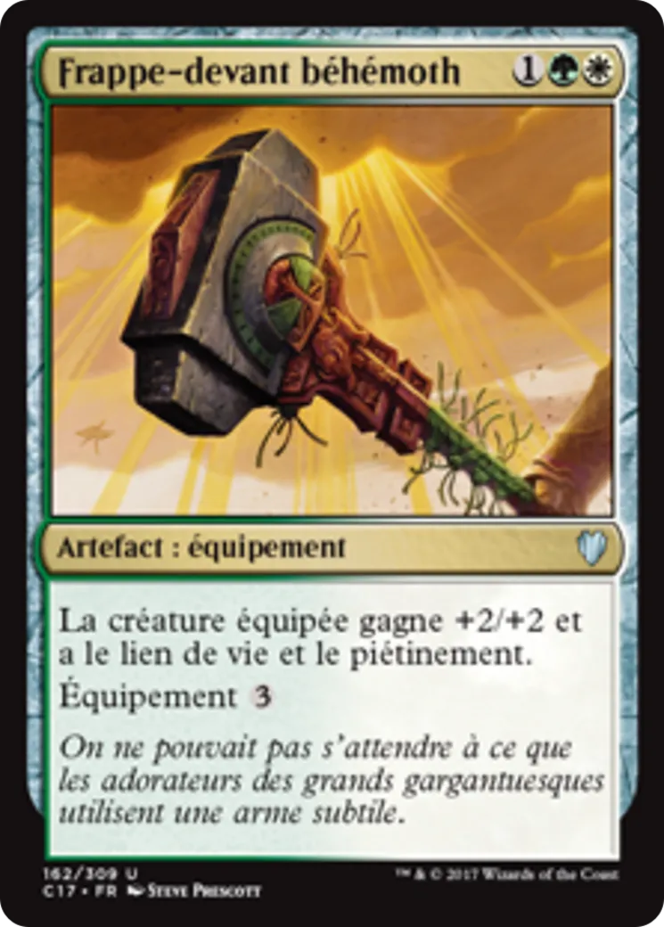 Frappe-devant béhémoth — Commander 2017 — Magic: The Gathering