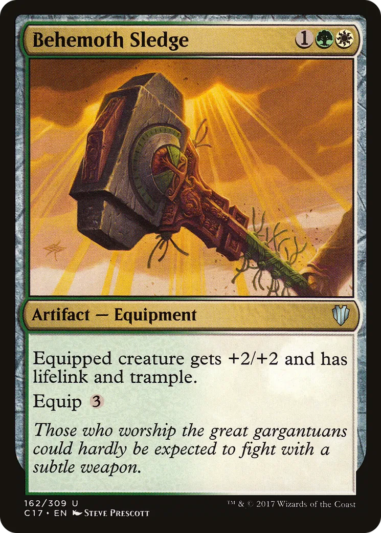 Frappe-devant béhémoth — Commander 2017 — Magic: The Gathering