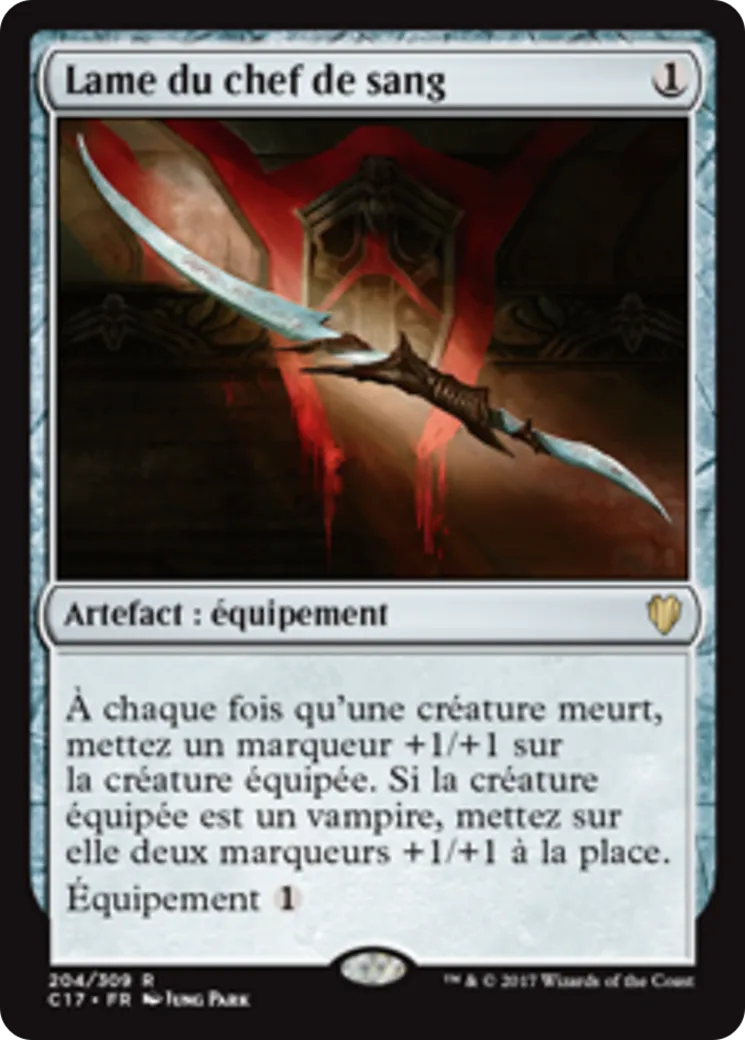 Lame du chef de sang from Commander 2017 - Magic: The Gathering