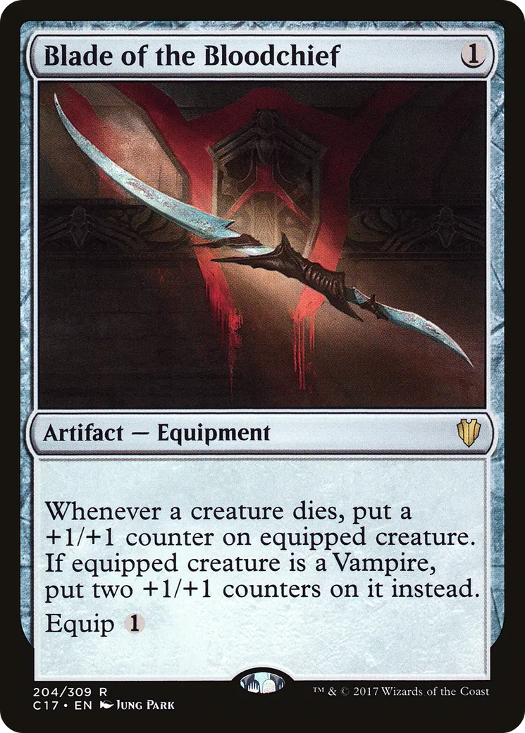 Blade of the Bloodchief from Commander 2017 - Magic: The Gathering