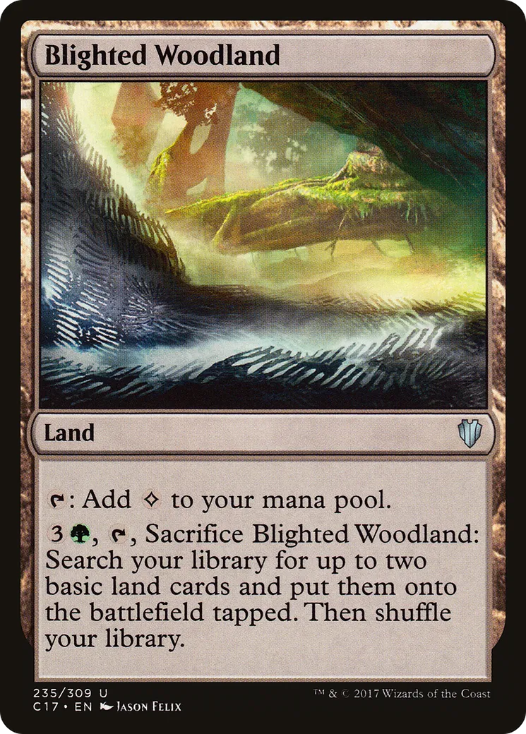 Sylves gangrenées — Commander 2017 — Magic: The Gathering