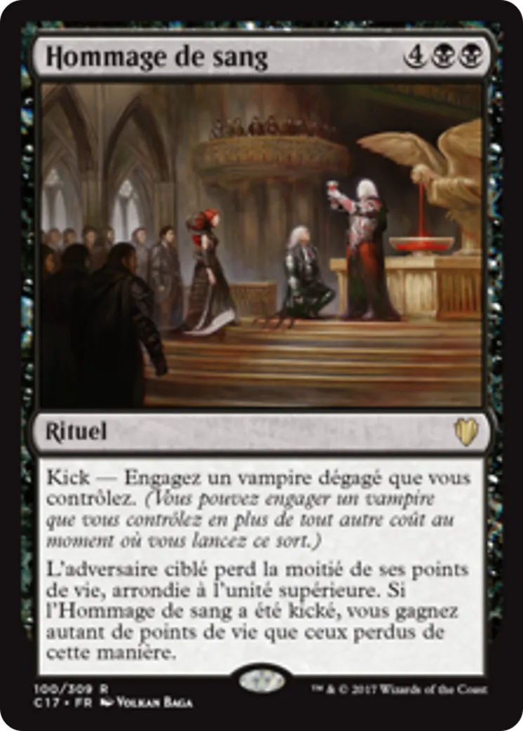 Hommage de sang from Commander 2017 - Magic: The Gathering