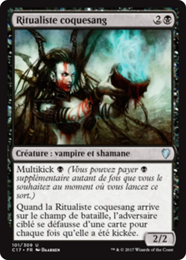 Ritualiste coquesang — Commander 2017 — Magic: The Gathering