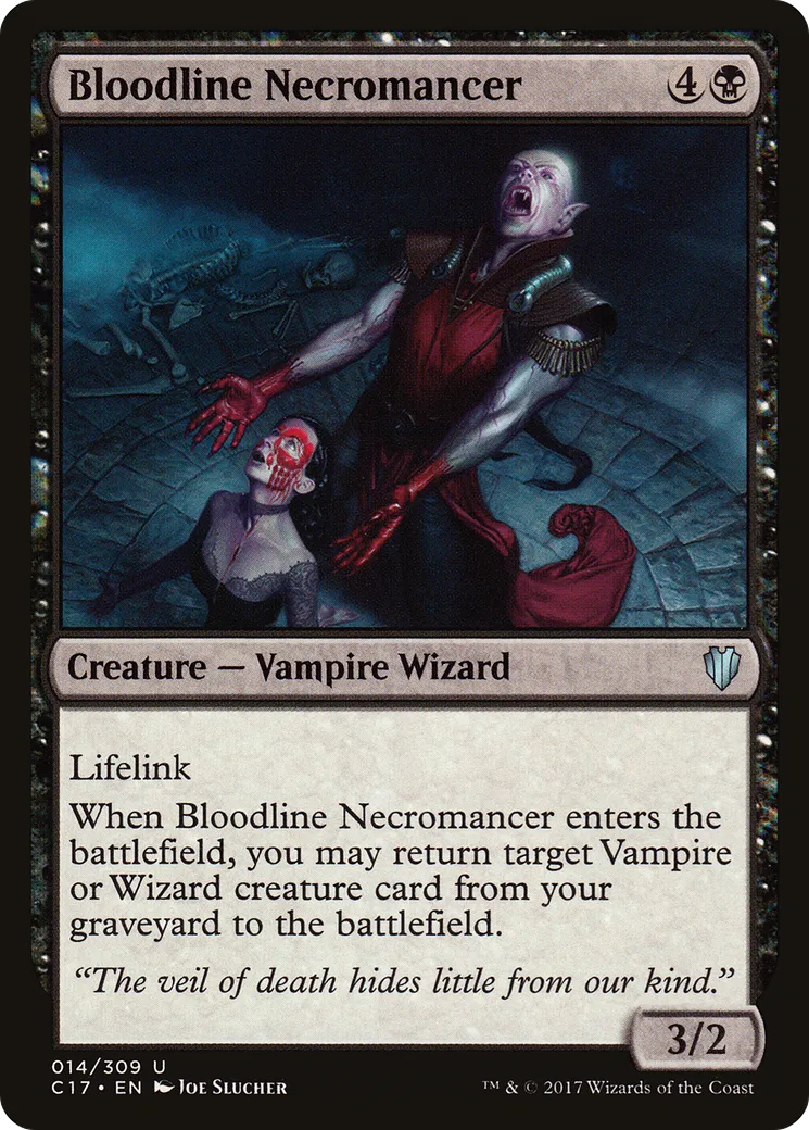 Nécromancien de la lignée — Commander 2017 — Magic: The Gathering