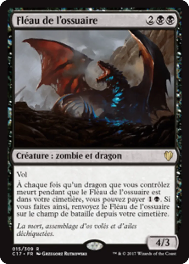 Fléau de l'ossuaire — Commander 2017 — Magic: The Gathering