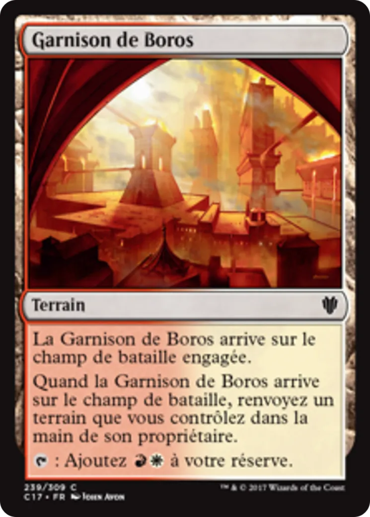 Garnison de Boros — Commander 2017 — Magic: The Gathering