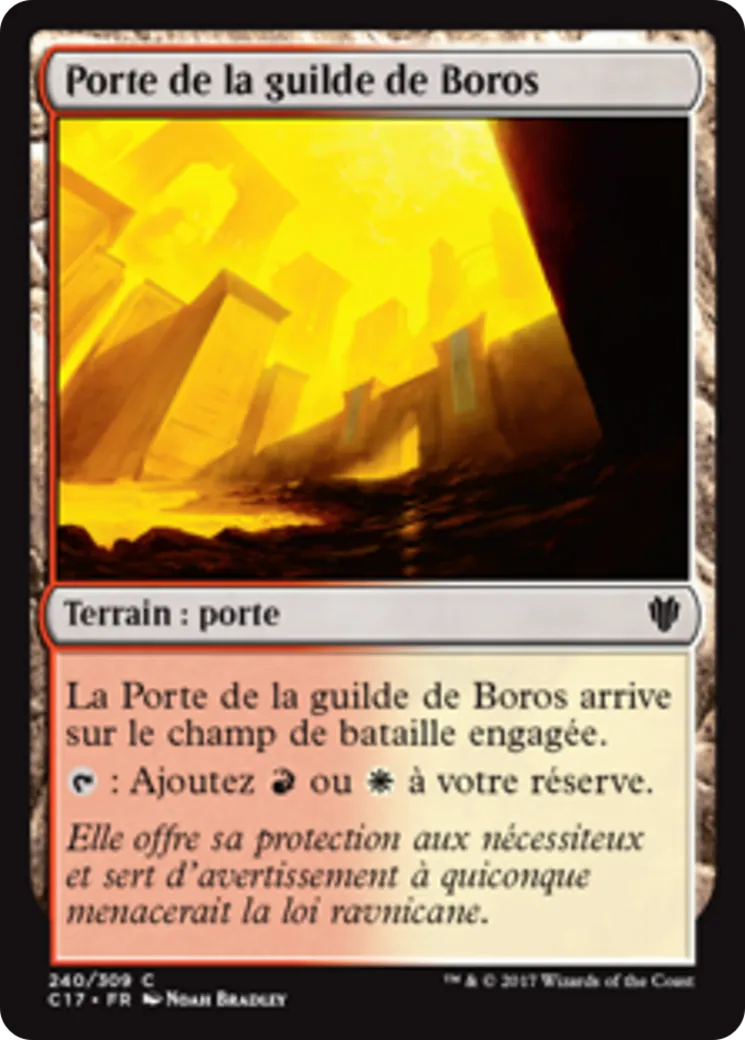 Porte de la guilde de Boros — Commander 2017 — Magic: The Gathering
