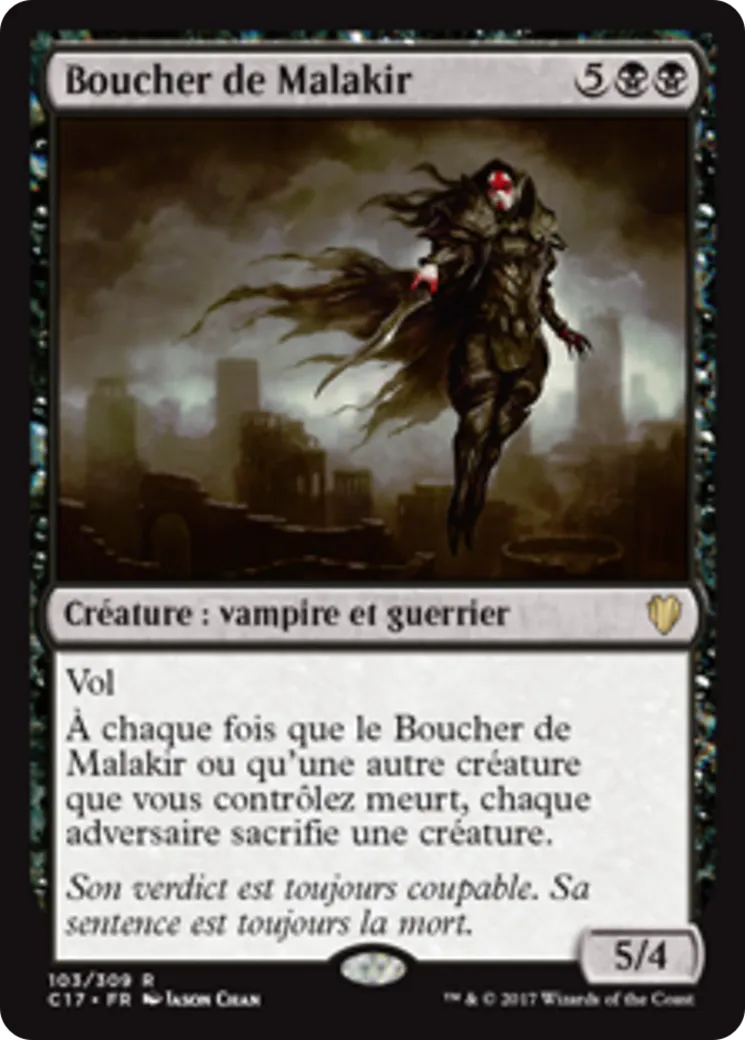 Boucher de Malakir — Commander 2017 — Magic: The Gathering