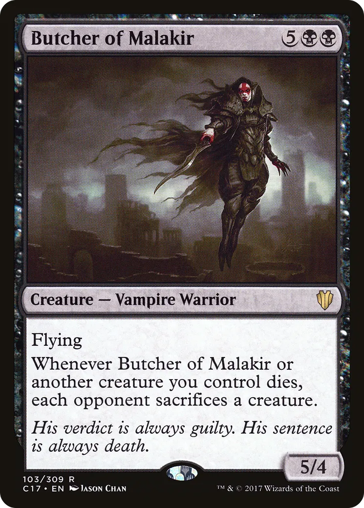 Butcher of Malakir — Commander 2017 — Magic: The Gathering
