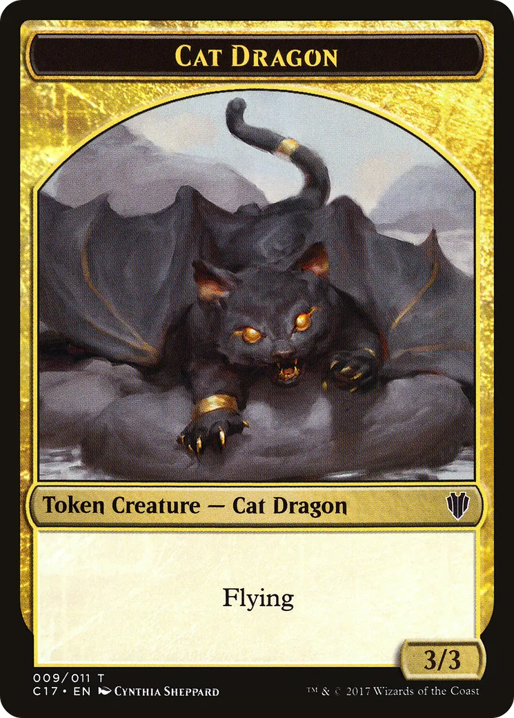 Cat Dragon — Commander 2017 — Magic: The Gathering