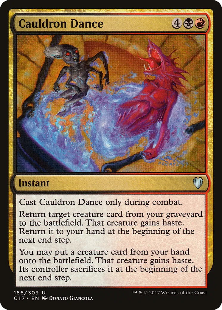 Cauldron Dance from Commander 2017 - Magic: The Gathering