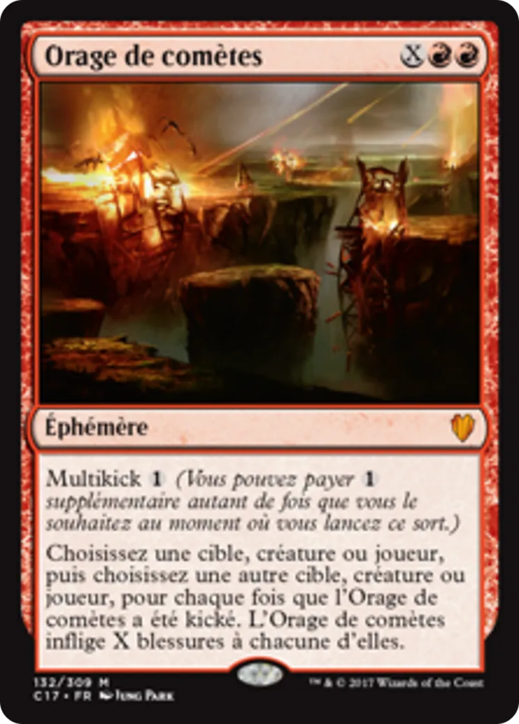 Orage de comètes — Commander 2017 — Magic: The Gathering