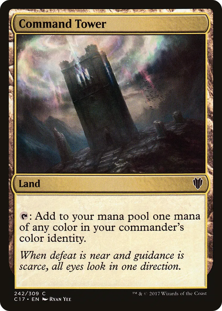 Command Tower — Commander 2017 — Magic: The Gathering