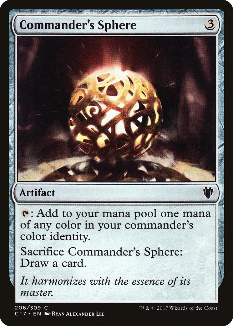 Commander's Sphere — Commander 2017 — Magic: The Gathering